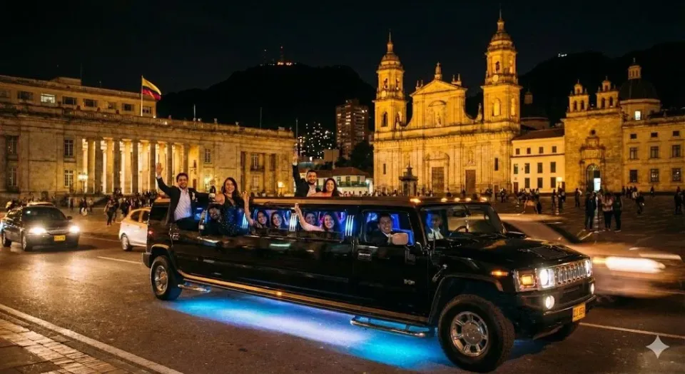 Limo Party Bogotá — Transporte para bodas en Bogotá