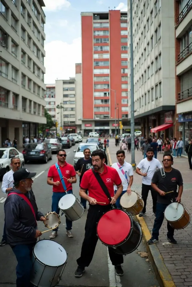 Batucada — Hora loca y animación en Bogotá